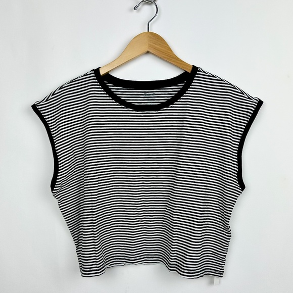 NWT Madewell Crewneck Cropped Muscle Tank - Picture 1 of 8